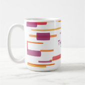 De Bar is Enkel Hoge Nieuwe Logo Mok (Links)