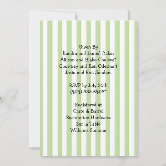 De bar nodigt uit om de Stof te ruilen Kaart (Achterkant)