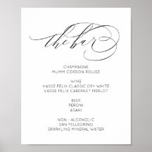 De Bar Sign modern elegant minimalist