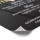 De Bar Suit Tuxedo Poster Sign Weddenschappen Rece (Hoek)