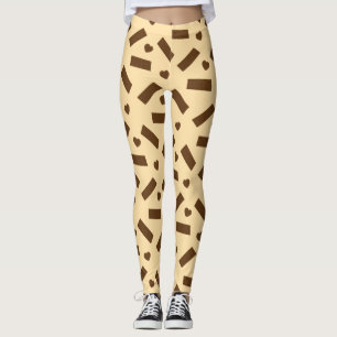 De Bar van de Liefde van de chocolade Leggings