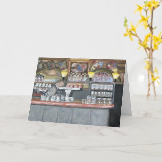 De Bar van het Palet van La/Koffie Kaart (Gele Bloem)