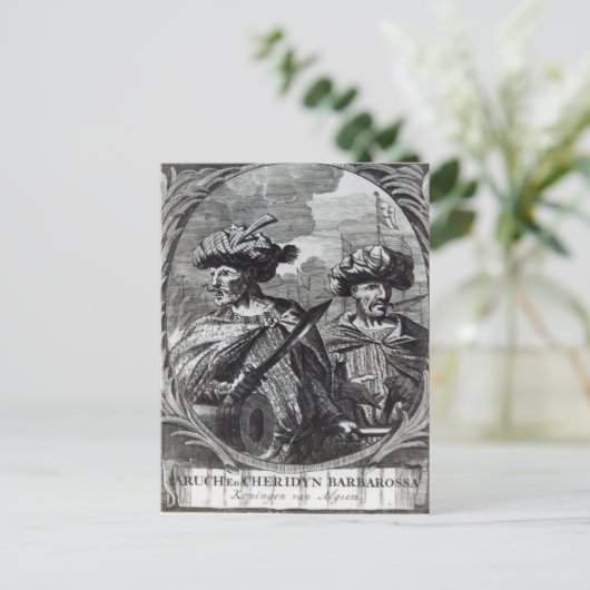 De Barbarossa Brothers Briefkaart (Staand voorkant)