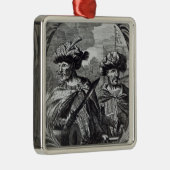 De Barbarossa Brothers Metalen Ornament (Rechts)