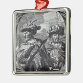 De Barbarossa Brothers Metalen Ornament (Links)