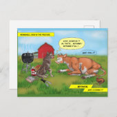 De Barbecue Betrayal! - Briefkaart (Voorkant / Achterkant)