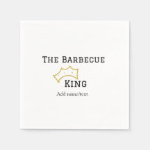 De Barbecue koning kroon naam tekst koken beste 