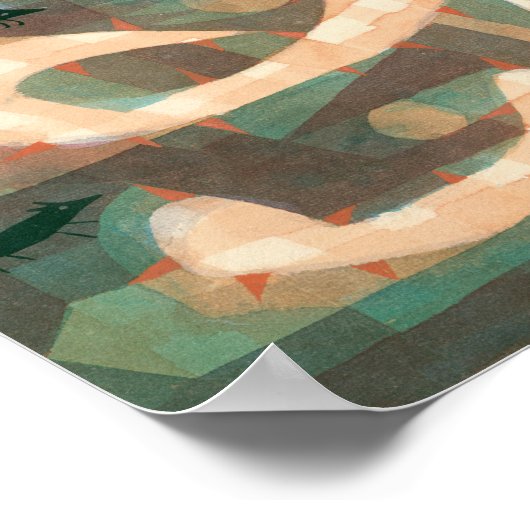 De Barbed Noose met de Mice : Paul Klee 1923 Poster (Hoek)