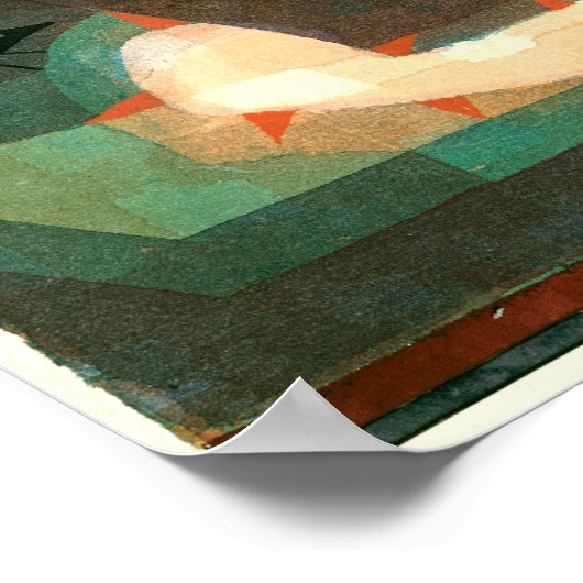 De Barbed Noose met de Mice, Paul Klee Poster (Hoek)