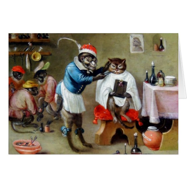 De Barber-aap (Voorkant Horizontaal)