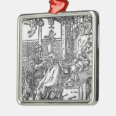 De Barber Metalen Ornament (Links)