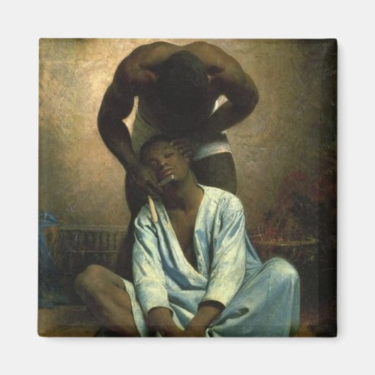 De Barber van Suez Magneet (Voorkant)