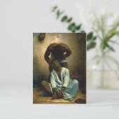 De Barber van Suez van Bonnat Briefkaart (Staand voorkant)