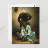 De Barber van Suez van Bonnat Briefkaart (Voorkant / Achterkant)