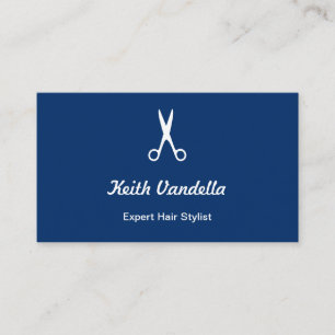 De Barberschaar van de Stijllijst van het Haar aan Visitekaartje