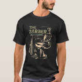 De Barbershop Barbershop snijbiet T-shirt (Voorkant)