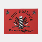 De barberwinkelsterren van je vader deurmat (Voorkant)