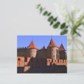 De Barbican, Warschau, Polen Briefkaart (Staand voorkant)