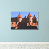 De Barbican, Warschau, Polen Canvas Afdruk (Insitu (Houten vloer))