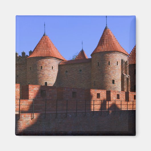 De Barbican, Warschau, Polen Magneet (Voorkant)