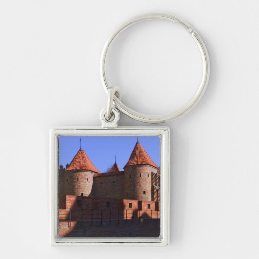 De Barbican, Warschau, Polen Sleutelhanger (Voorkant)