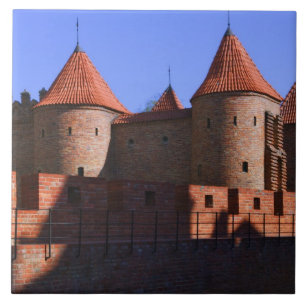 De Barbican, Warschau, Polen Tegeltje