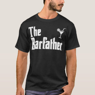 De Barfather Funny Bartender T-shirt