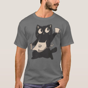 De Barista Cat T-shirt