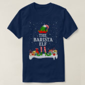 De Barista Elf T-shirt (Design voorkant)