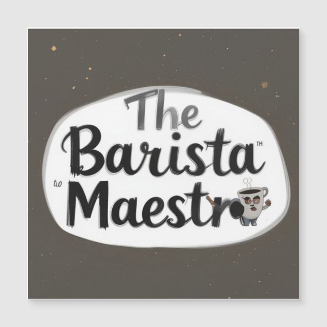 De Barista Maestro (Voorkant)
