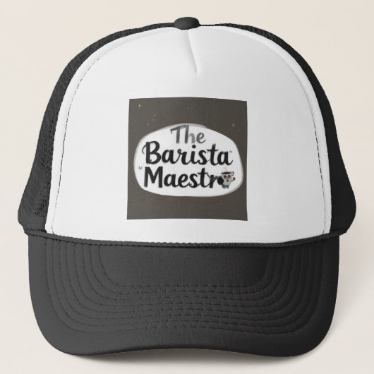 De Barista Maestro Trucker Pet (Voorkant)