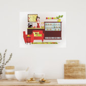 De Barista Poster (Keuken)