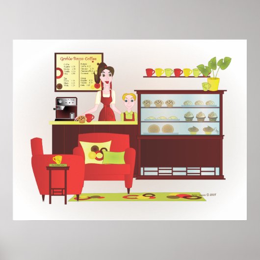 De Barista Poster (Voorkant)