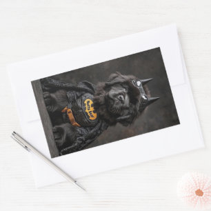 De Bark Knight-sticker Rechthoekige Sticker