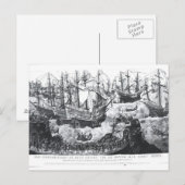 De barkatie van Henry VIII bij Dover Briefkaart (Voorkant / Achterkant)