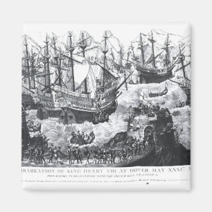 De barkatie van Henry VIII bij Dover Magneet