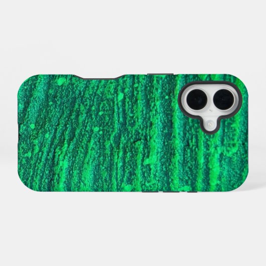 De Barkery_Neon Groen iPhone 16 Hoesje (Achterkant horizontaal)