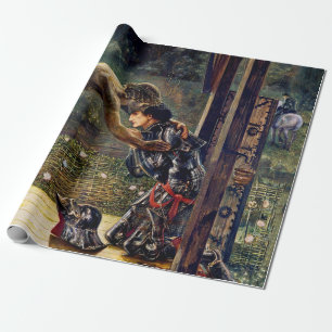 De Barmhartige Ridder door Edward Burne-Jones Cadeaupapier
