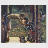 De Barmhartige Ridder door Edward Burne-Jones Cadeaupapier (Vlak)