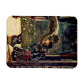 De Barmhartige Ridder door Edward Burne-Jones Magneet (Horizontaal)