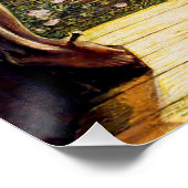 De Barmhartige Ridder door Edward Burne-Jones Perfect Poster (Hoek)