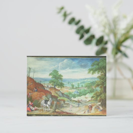 De barmhartige Samaritaan 2 Briefkaart (Staand voorkant)