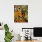 De barmhartige Samaritaan door Vincent van Gogh Poster (Thuiskantoor)