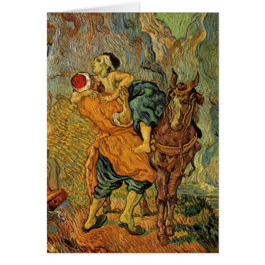 De barmhartige Samaritaan van Vincent van Gogh (Voorkant)