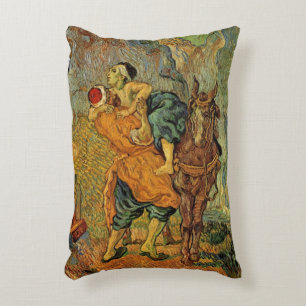 De barmhartige Samaritaan van Vincent van Gogh Accent Kussen