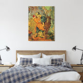 De barmhartige Samaritaan van Vincent van Gogh Canvas Afdruk (Insitu (Slaapkamer))