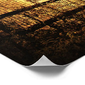 De Barn in het najaar Poster (Hoek)