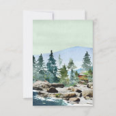 De Barn op Pemi | Waterverf RSVP met keuze uit maa (Achterkant)