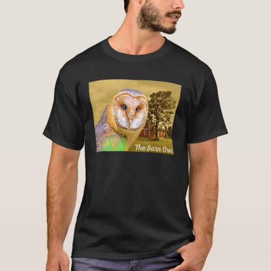 De Barn Owl T-shirt (Voorkant)