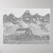 De Barn Poster (Voorkant)